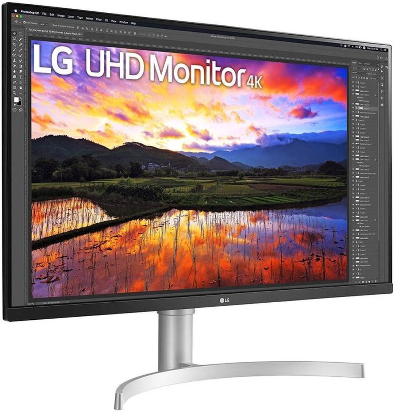 Alt view image 3 of 11 - LG 31.5" HDR10 IPS UHD 4K Monitor (3840 x 2160) with DCI-P3 95% (Typ.), AMD FreeSync, Dynamic Action Sync, Black Stabilizer, MAXX Audio & Ergonomic Design