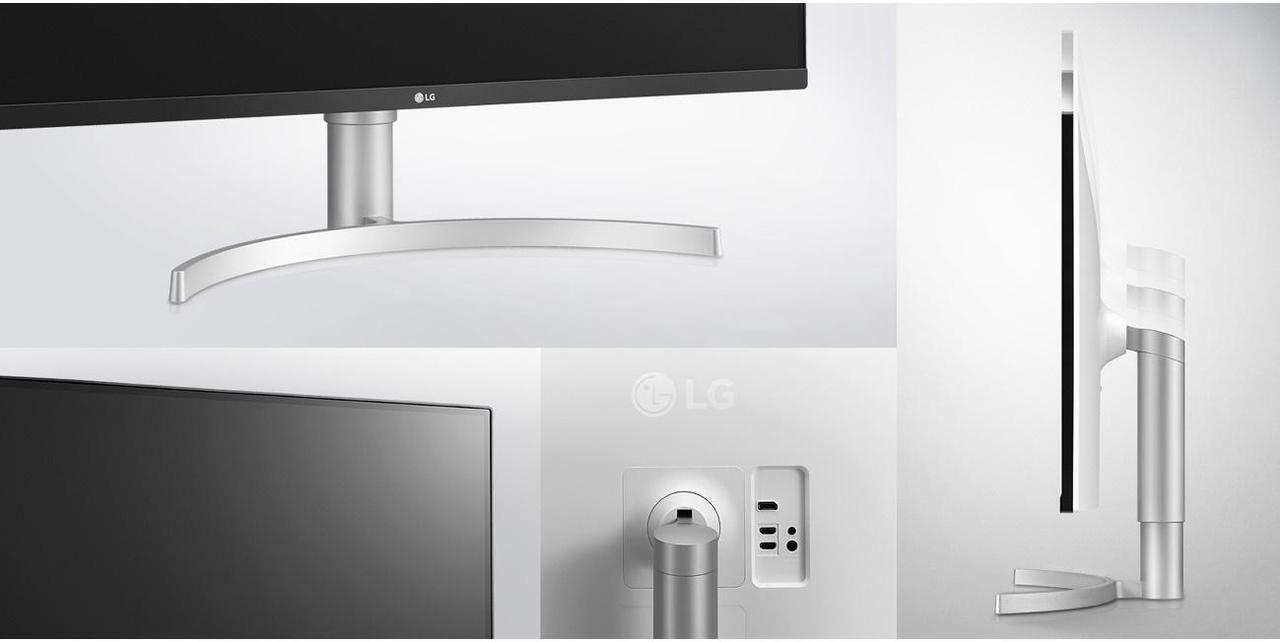 Alt view image 7 of 11 - LG 31.5" HDR10 IPS UHD 4K Monitor (3840 x 2160) with DCI-P3 95% (Typ.), AMD FreeSync, Dynamic Action Sync, Black Stabilizer, MAXX Audio & Ergonomic Design