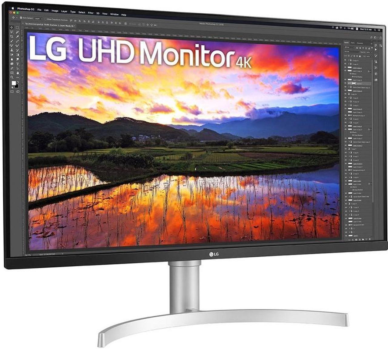 Alt view image 6 of 11 - LG 31.5" HDR10 IPS UHD 4K Monitor (3840 x 2160) with DCI-P3 95% (Typ.), AMD FreeSync, Dynamic Action Sync, Black Stabilizer, MAXX Audio & Ergonomic Design