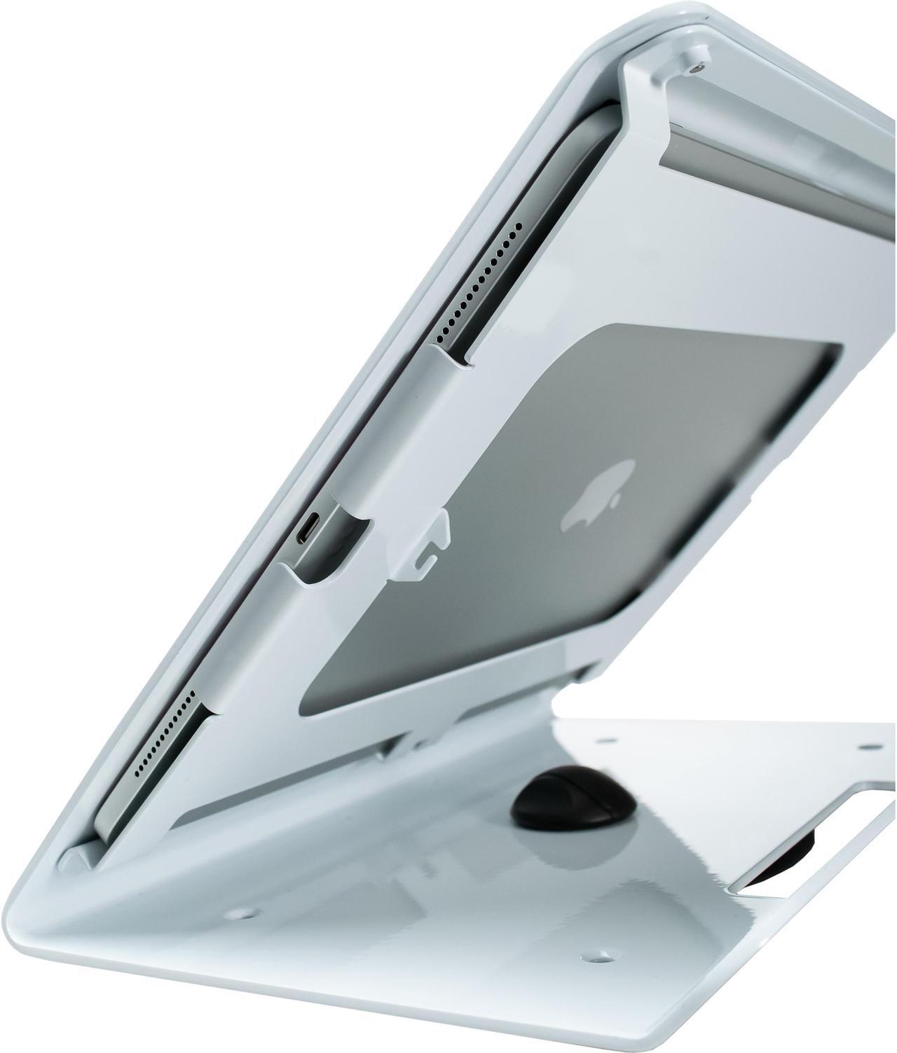 Alt view image 18 of 20 - CTA Digital Rotating Anti Theft Kiosk Stand for iPad Pro 12.9 Gen. 3 PADRTDW13