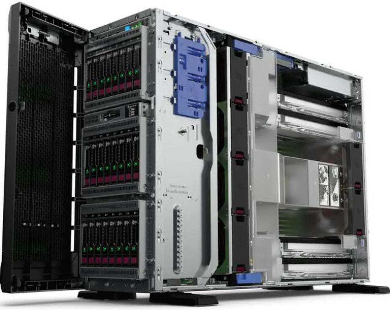 Alt view image 4 of 11 - HPE ProLiant ML350 G10 4U Tower Server Xeon Gold 5218 32GB RAM, No HD P11053001