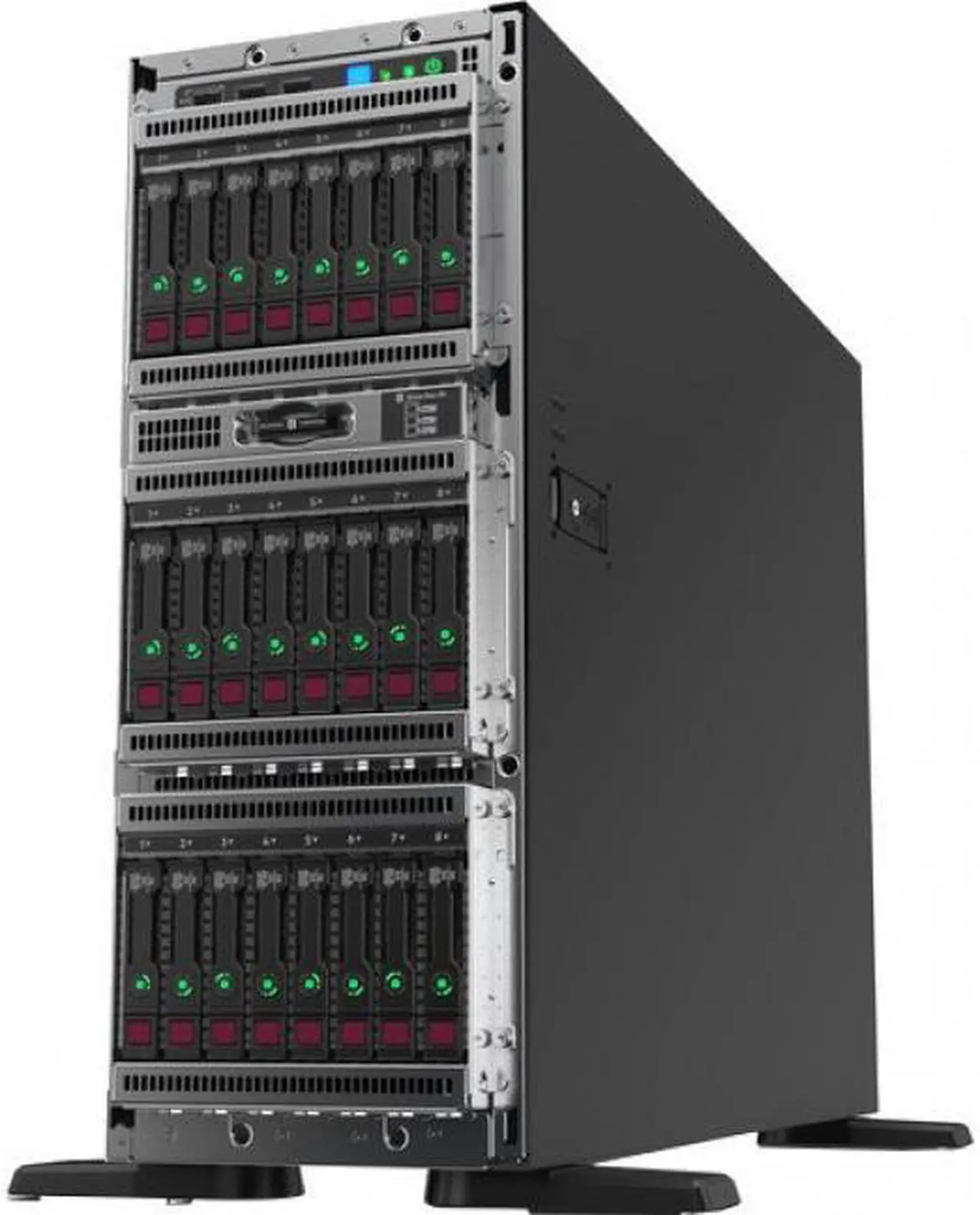 Alt view image 5 of 11 - HPE ProLiant ML350 G10 4U Tower Server Xeon Gold 5218 32GB RAM, No HD P11053001