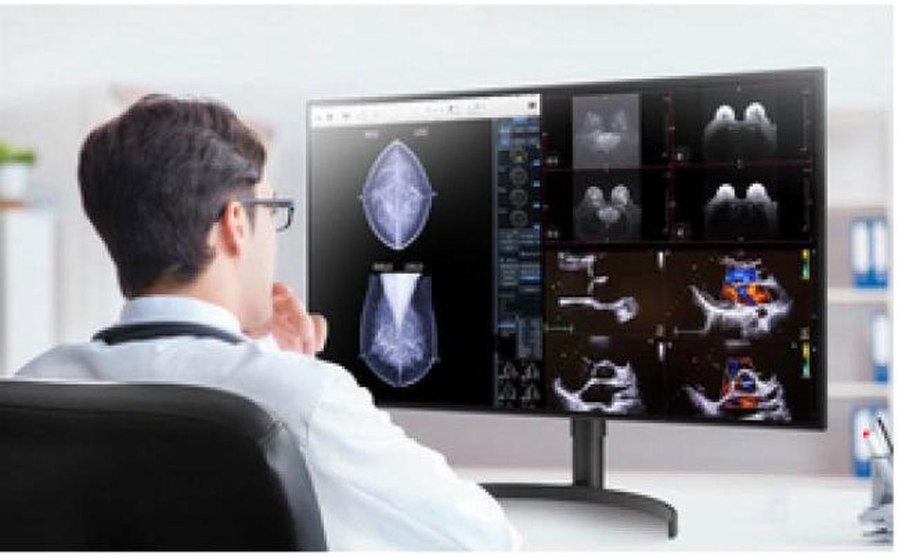 Alt view image 5 of 14 - LG 32HL512D-B 31.5" 3840x2160 4K LCD IPS 5ms HDMI DisplayPort Monitor