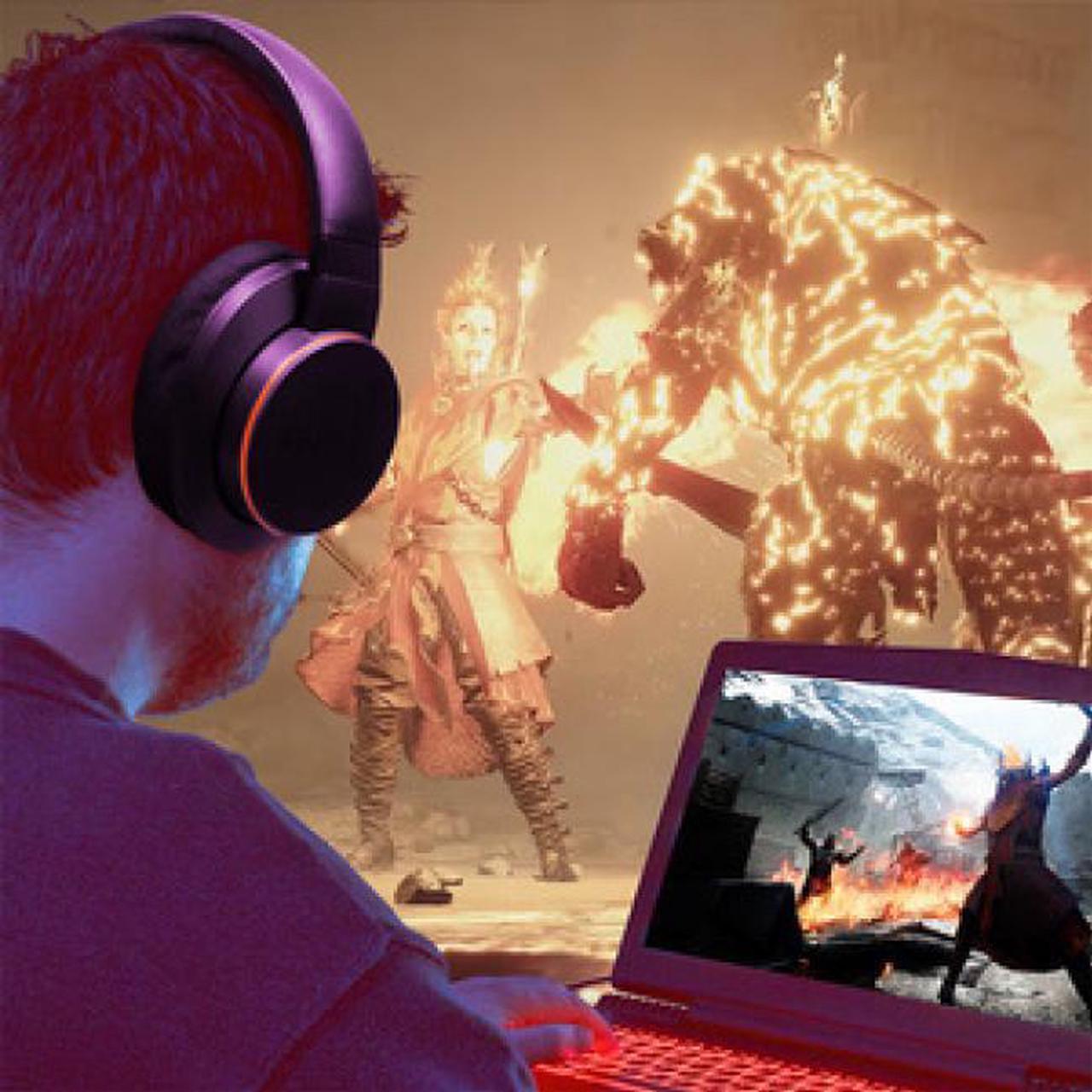 Alt view image 7 of 10 - sound blasterx h6 usb gaming headset with 7.1 virtual surround sound, memory foam fabric earpads, hardware eq modes, ambient monitoring and rgb lighting for ps4, xbox one, nintendo switch, and pc