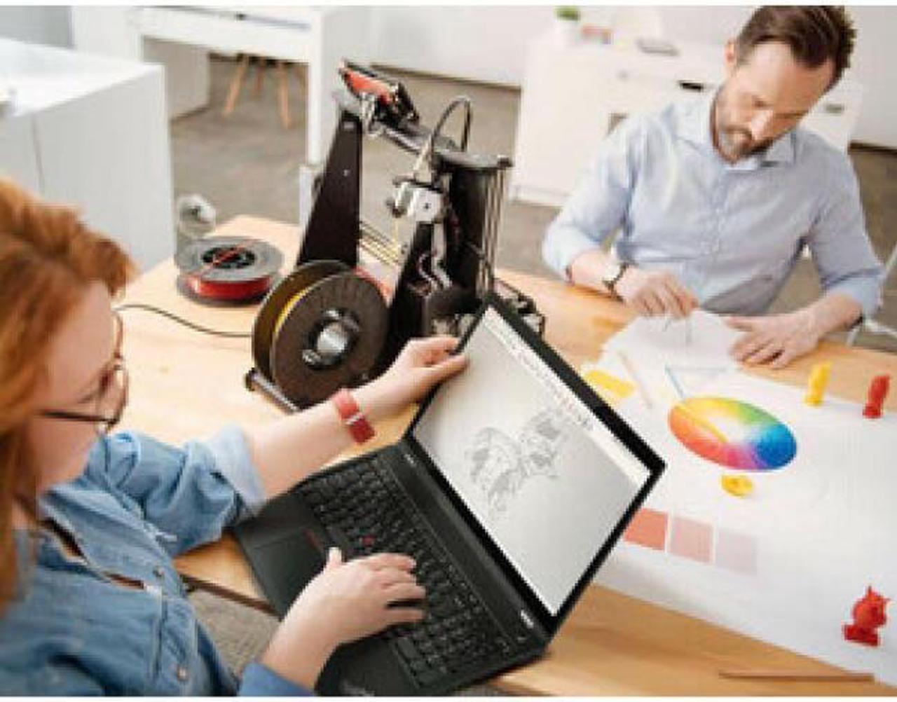 Alt view image 7 of 16 - Lenovo ThinkPad P15 Gen 1 Mobile Workstation Intel Core i7-10750H 32GB Memory 512 GB PCIe SSD NVIDIA Quadro T2000 15.6" Non-Touch Screen Windows 10 Pro 64-bit 20ST004DUS