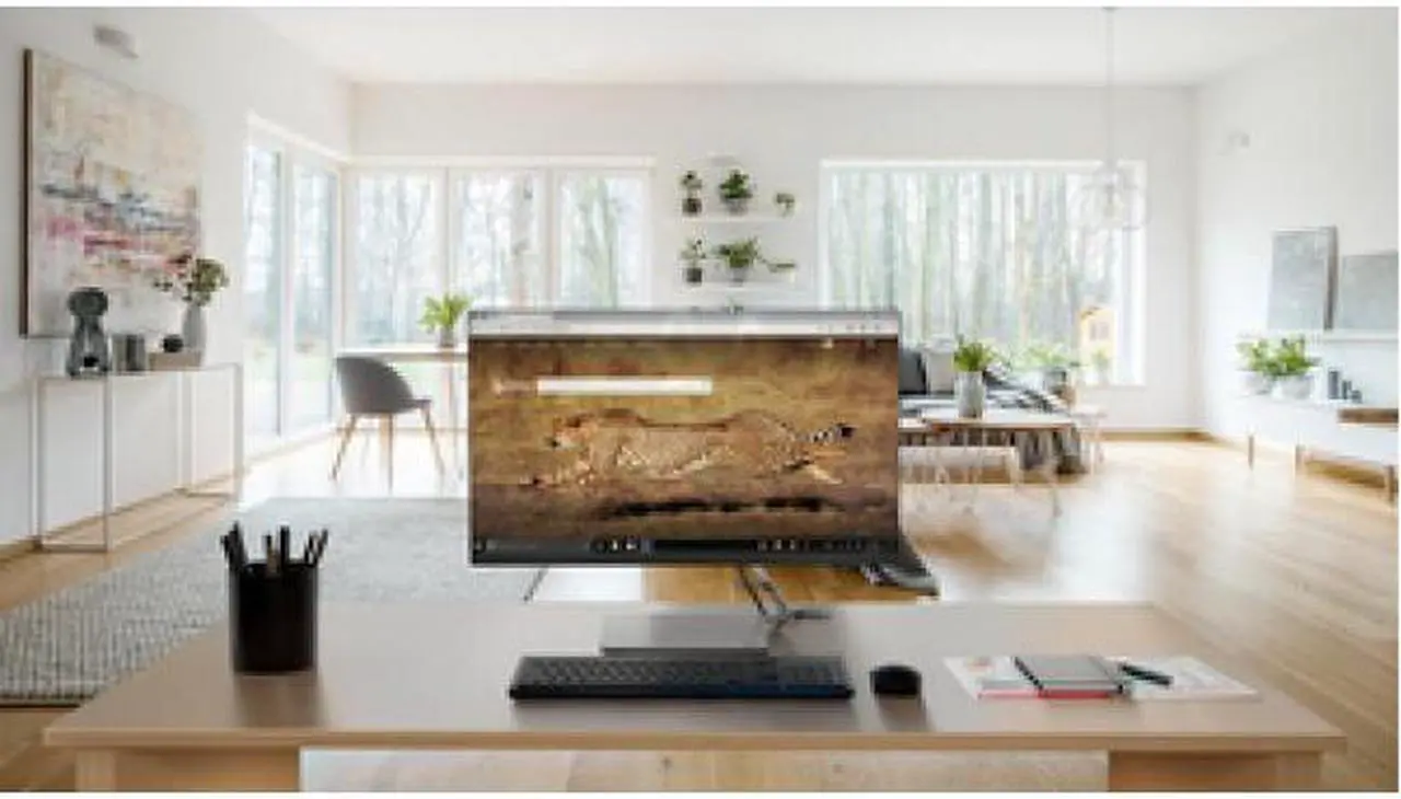 Alt view image 20 of 20 - Lenovo Q27q-10 27" 2560 x 1440p (2K) QHD 75 Hz WLED IPS Monitor w/ AMD FreeSync, 65F4GCC3US