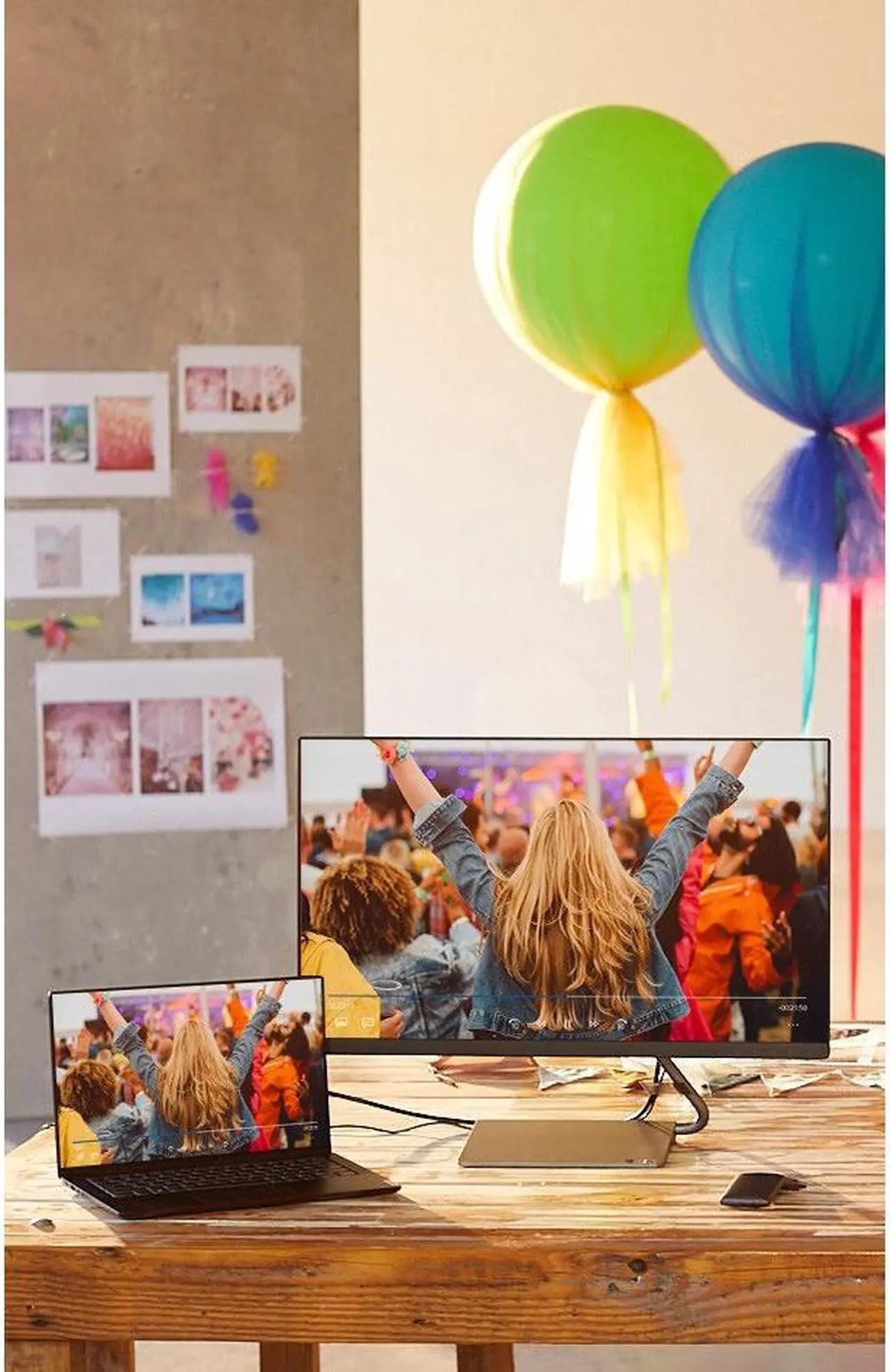Alt view image 17 of 20 - Lenovo Q27q-10 27" 2560 x 1440p (2K) QHD 75 Hz WLED IPS Monitor w/ AMD FreeSync, 65F4GCC3US