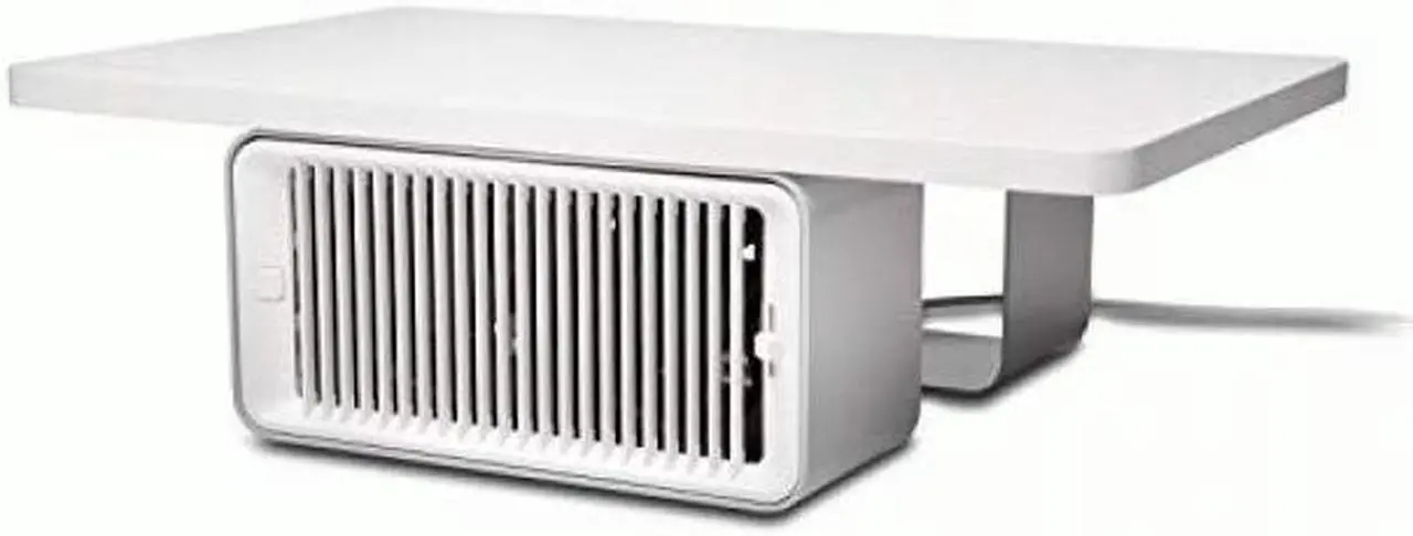 Alt view image 3 of 16 - Kensington CoolView Wellness Monitor Stand with Desk Fan K55855WW