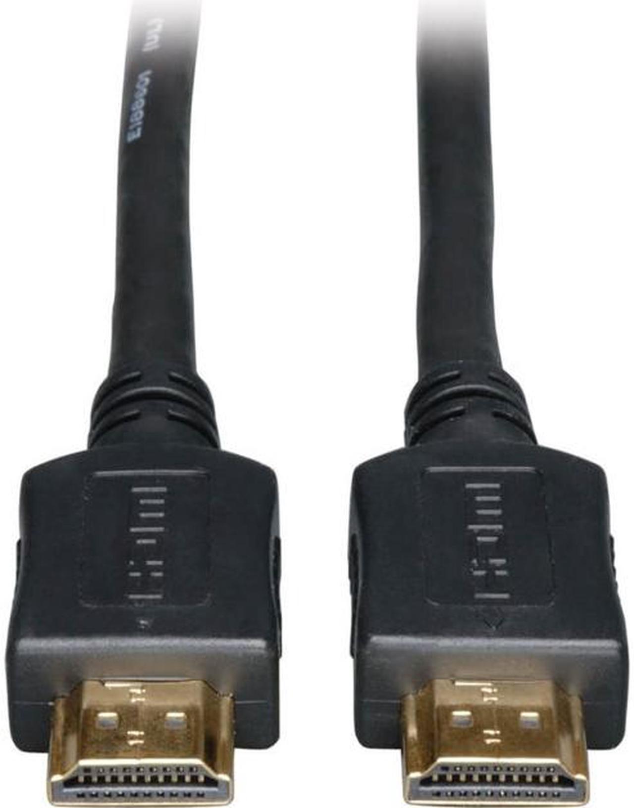 Tripp Lite Hdmi Cable High-Speed With Ethernet 4K No Booster M/M Black 40Ft