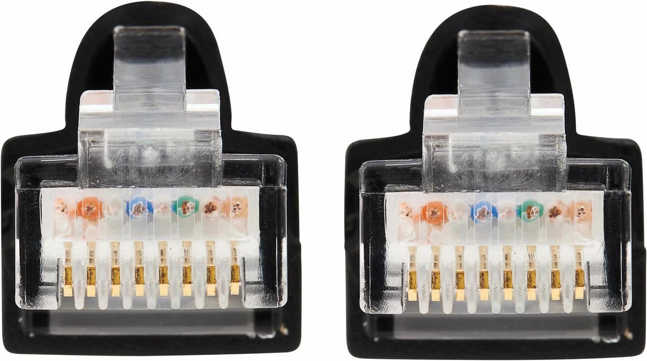 Alt view image 8 of 20 - TRIPP LITE N261-020-BK 20 ft. Cat 6A Black Augmented Cat6 (Cat6a) Snagless 10G Certified Patch Cable, (RJ45 M/M) - Black