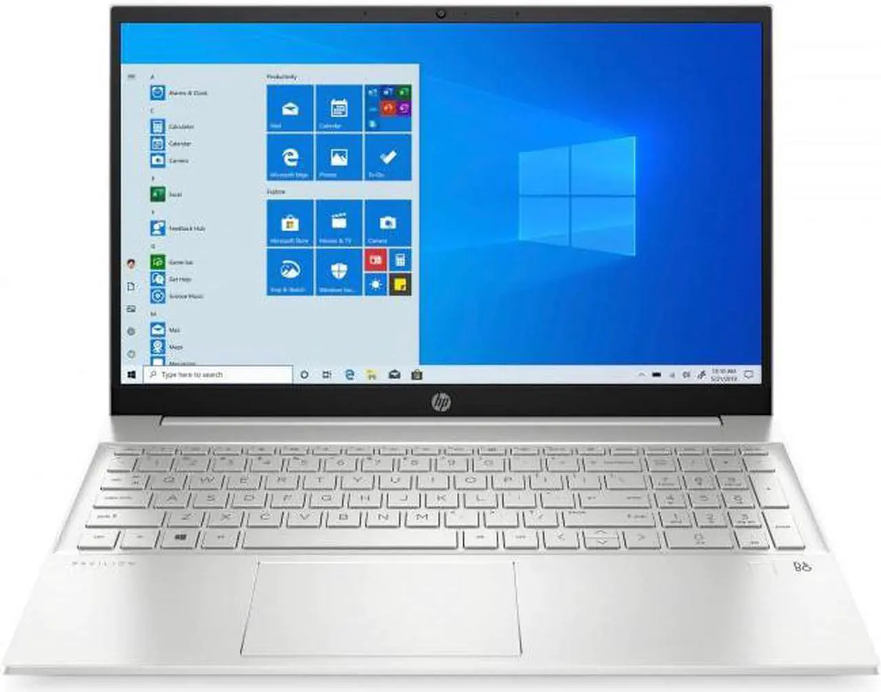 Main image of HP Pavilion 15 15" Touchscreen Laptop Intel Core i5 8GB RAM 512GB SSD - 11th Gen i5-1135G7 Quad-core - Intel Iris Xe Graphics - Dual Speakers by B&O - Windows 10 Home - Up to 8 hr 45 min batt