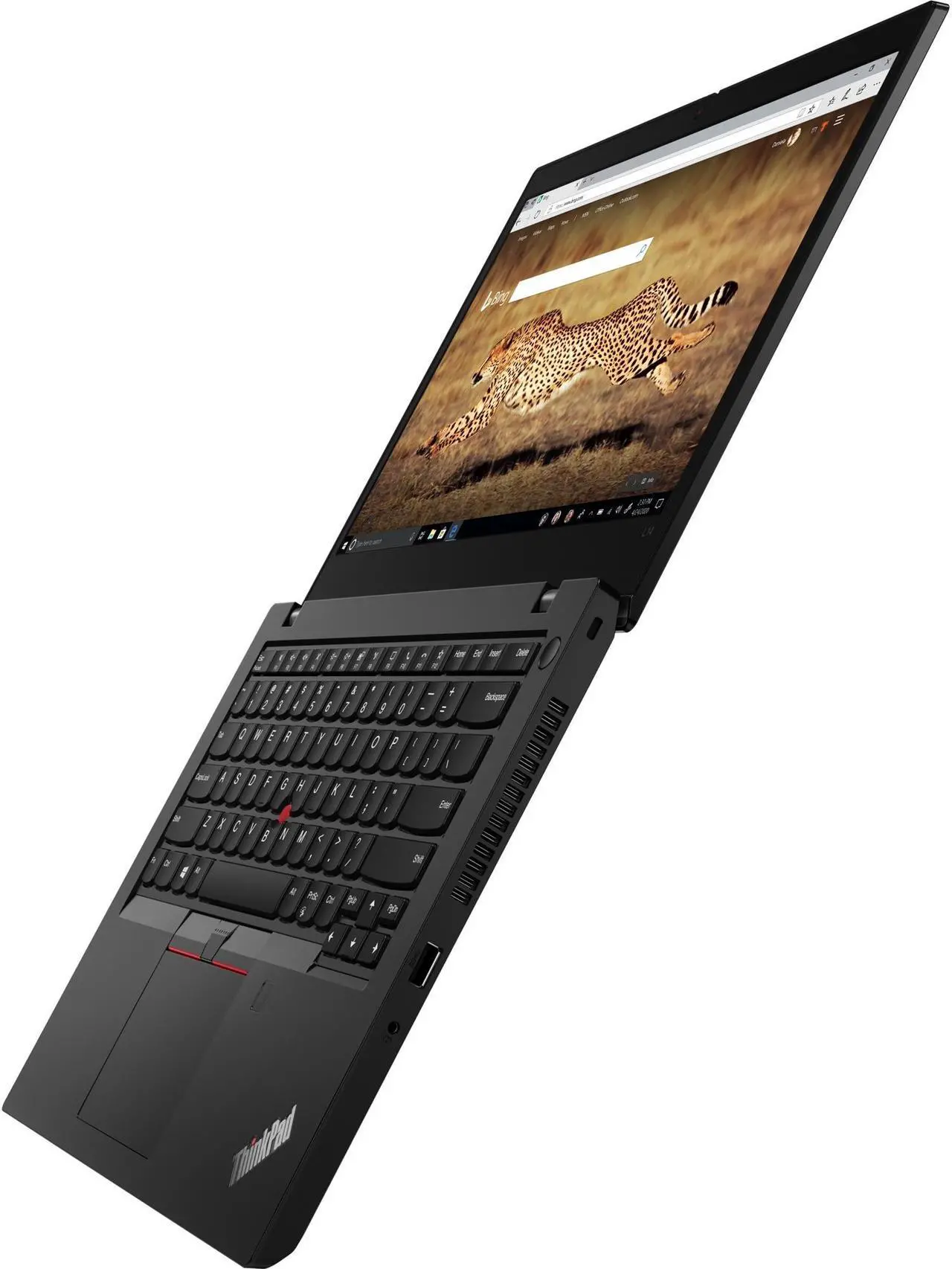 Alt view image 3 of 6 - Lenovo Laptop ThinkPad L14 Gen 1 (Intel) Intel Core i5-10210U 8GB Memory 256 GB PCIe SSD Intel UHD Graphics 14.0" Non-Touch Screen Windows 10 Pro 64-bit 20U1001SUS