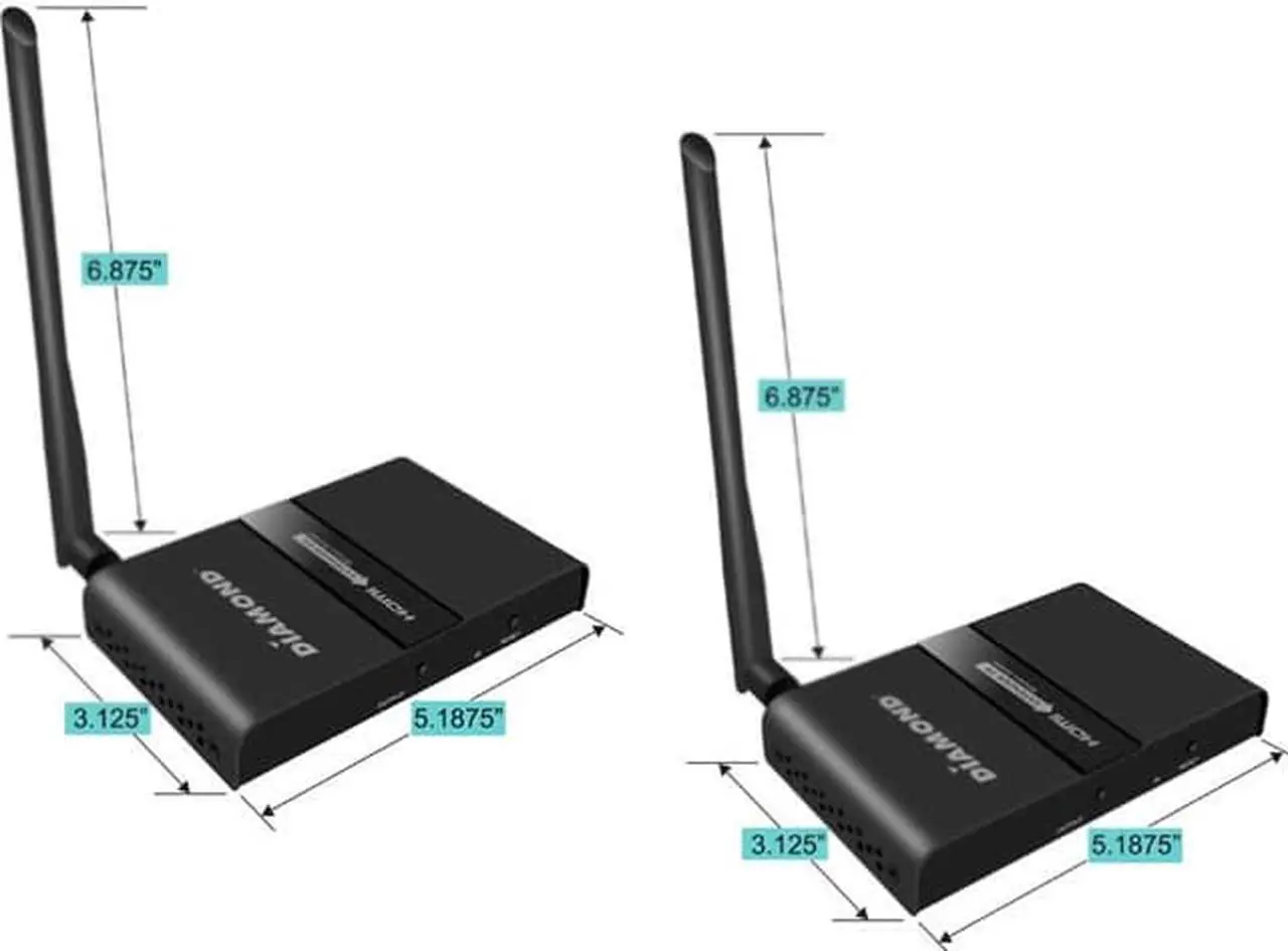 Alt view image 7 of 11 - Diamond Vs300m Video Extender Transmitter/Receiver