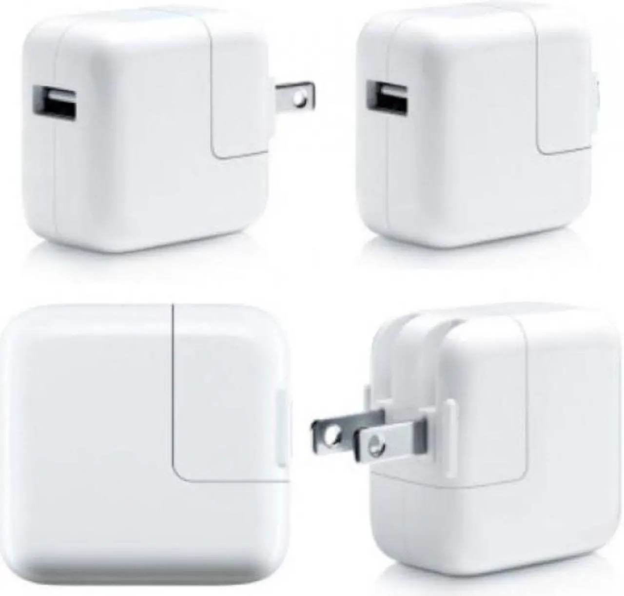 Alt view image 7 of 9 - 4XEM White 2.1AMP Wall Charger for iPad 4XIPADCHARGER