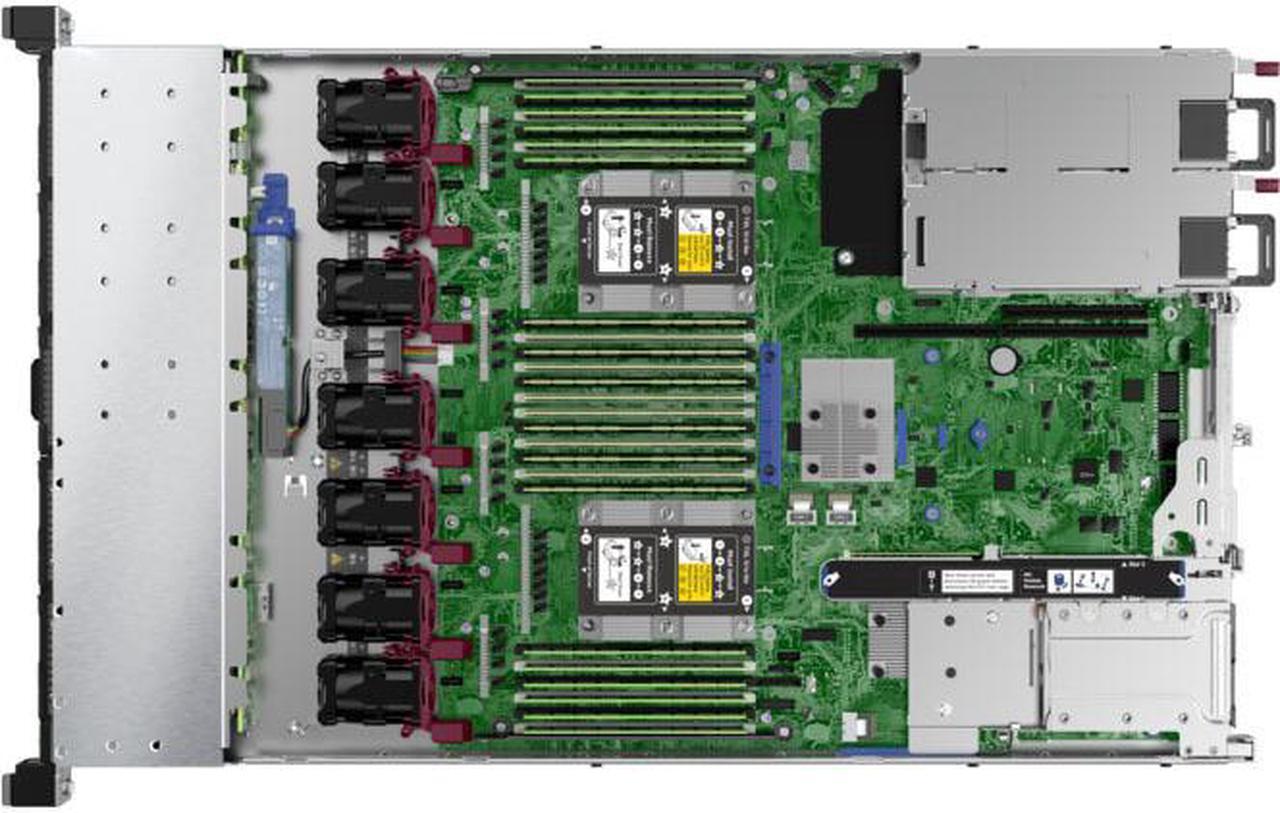 Alt view image 4 of 20 - Hpe Proliant Dl360 G10 1U Rack Server - 1 X Xeon Gold 5218 - 32 Gb Ram Hdd Ssd - Serial Ata/600 12Gb/S Sas Controller