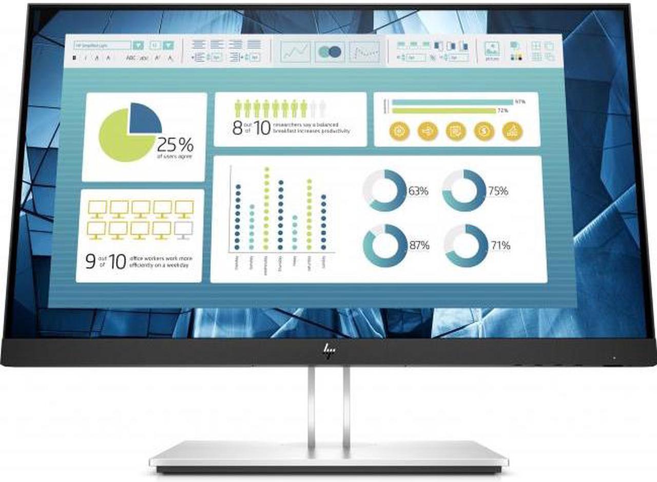 Main image of HP 21.5" IPS Full HD Monitor 5ms GtG (with overdrive) D-Sub, HDMI, DisplayPort, USB Flat Panel E22 G4