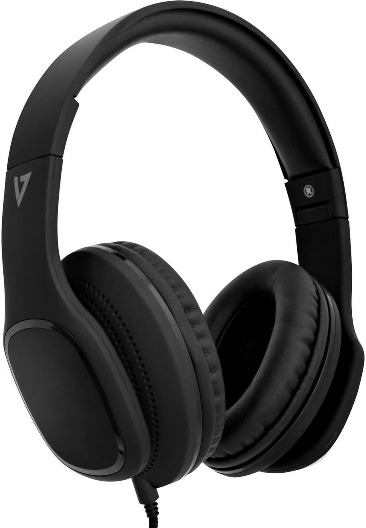 Alt view image 5 of 14 - V7 Headset - Black - Over-the-ear
