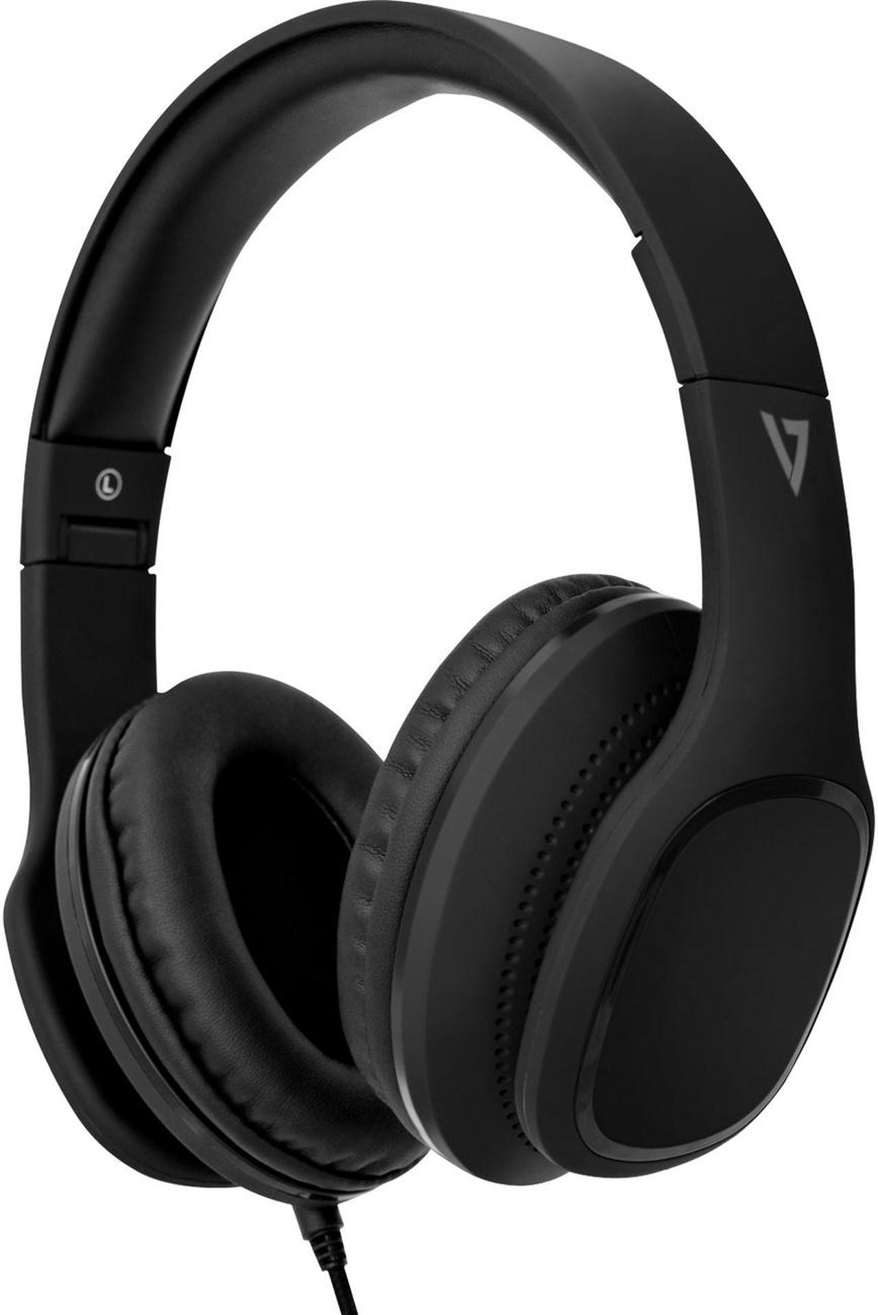 Alt view image 6 of 14 - V7 Headset - Black - Over-the-ear