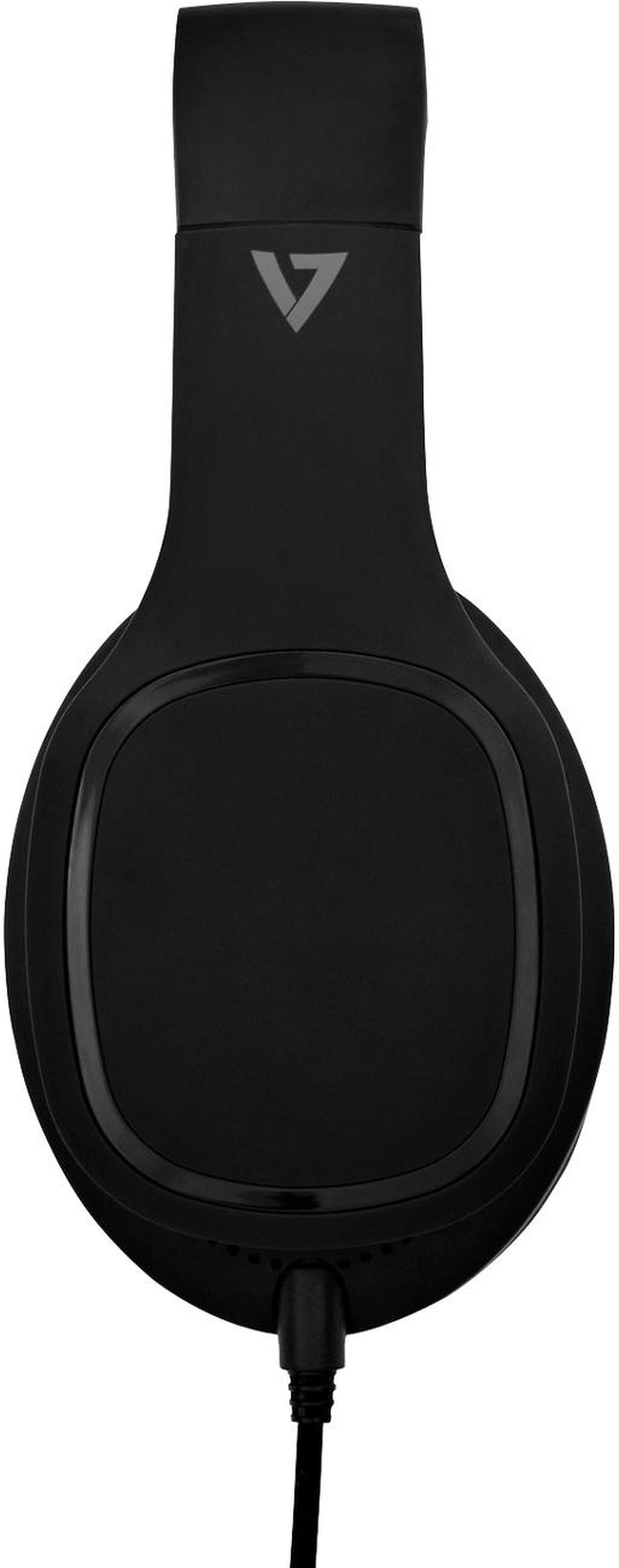 Alt view image 4 of 14 - V7 Headset - Black - Over-the-ear