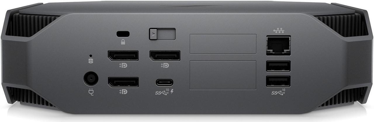 Alt view image 3 of 14 - HP Z2 Mini G5 Workstation - 1 x Core i5 i5-10500 - 16 GB RAM - 256 GB SSD - Mini PC - Windows 10 Pro 64-bit - Serial ATA/600 Controller - 0, 1 RAID Levels - Intel Optane Memory Ready - English Keyboar