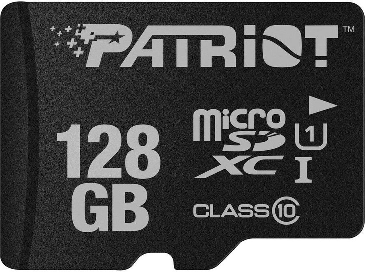 Patriot Memory 128 GB Class 10/UHS-I U1 microSDXC 1 Pack PSF128GMDC10