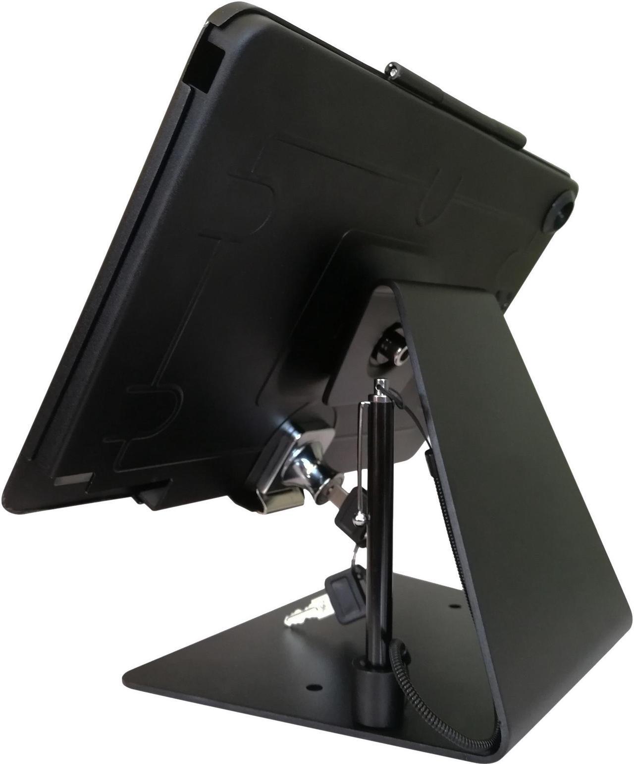Alt view image 8 of 20 - CTA Digital PAD-DASB10 Desktop Anti-Theft Stand for iPad Air 3, iPad Pro 10.5, and iPad Gen. 7
