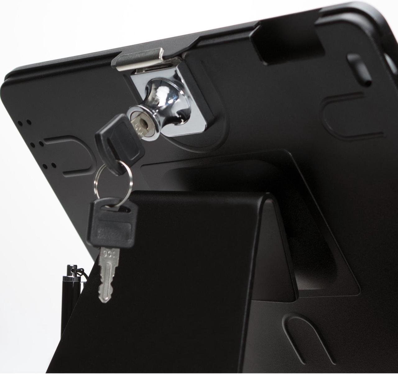 Alt view image 5 of 20 - CTA Digital PAD-DASB10 Desktop Anti-Theft Stand for iPad Air 3, iPad Pro 10.5, and iPad Gen. 7