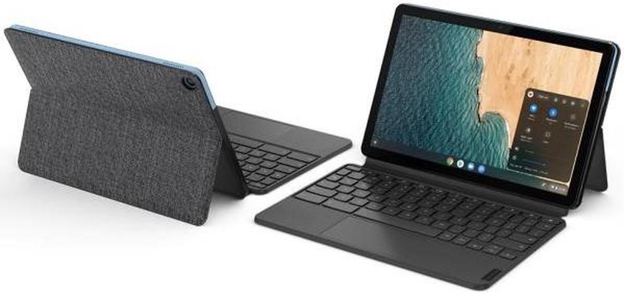Alt view image 8 of 20 - Lenovo Chromebook Duet Laptop, 10.1" FHD IPS Touch  400 nits, MediaTek Helio P60T,  ARM Mali-G72 MP3 Graphics, 4GB, 64GB eMMC, Chrome Os