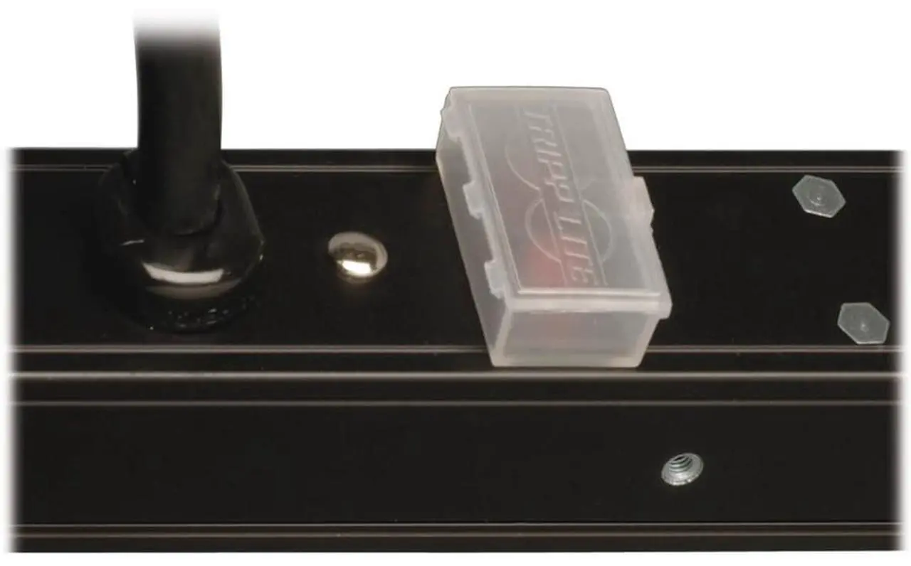 Alt view image 2 of 15 - Tripp Lite PDUV20-60 28-Outlet PDU - Basic - NEMA 5-20P, NEMA L5-20P - 28 x NEMA 5-15/20R - 120 V AC - 0U - Vertical - Rack-mountable