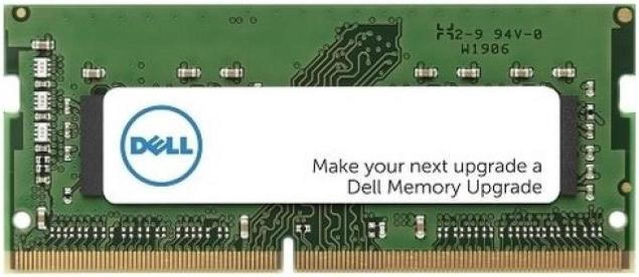 Dell 8GB 260-Pin DDR4 SO-DIMM Unbuffered DDR4 3200 (PC4 25600) System Specific Memory Model AA937595