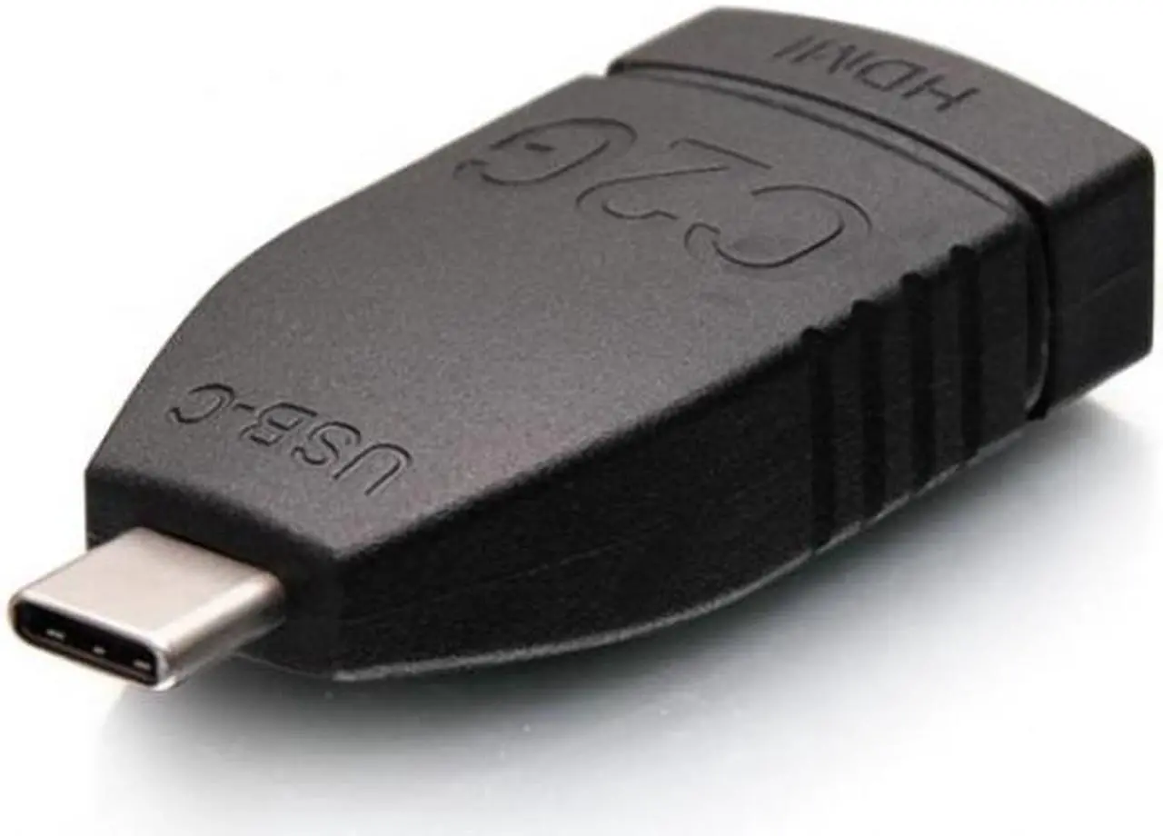 Alt view image 4 of 10 - C2G 4K USB C to HDMI Adapter - 1 x HDMI Female Digital Audio/Video - 1 x Type C Male USB - 3840 x 2160 Supported