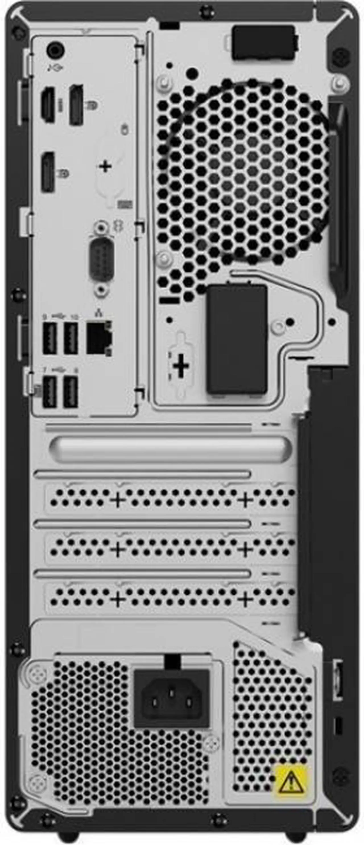 Alt view image 6 of 18 - Lenovo ThinkCentre M70t 11DA001TUS Desktop Computer - Intel Core i7 10th Gen i7-10700 Octa-core (8 Core) 2.90 GHz - 16 GB RAM DDR4 SDRAM - 1 TB HDD - Tower - Windows 10 Pro 64-bit - AMD Radeon 520 2 G