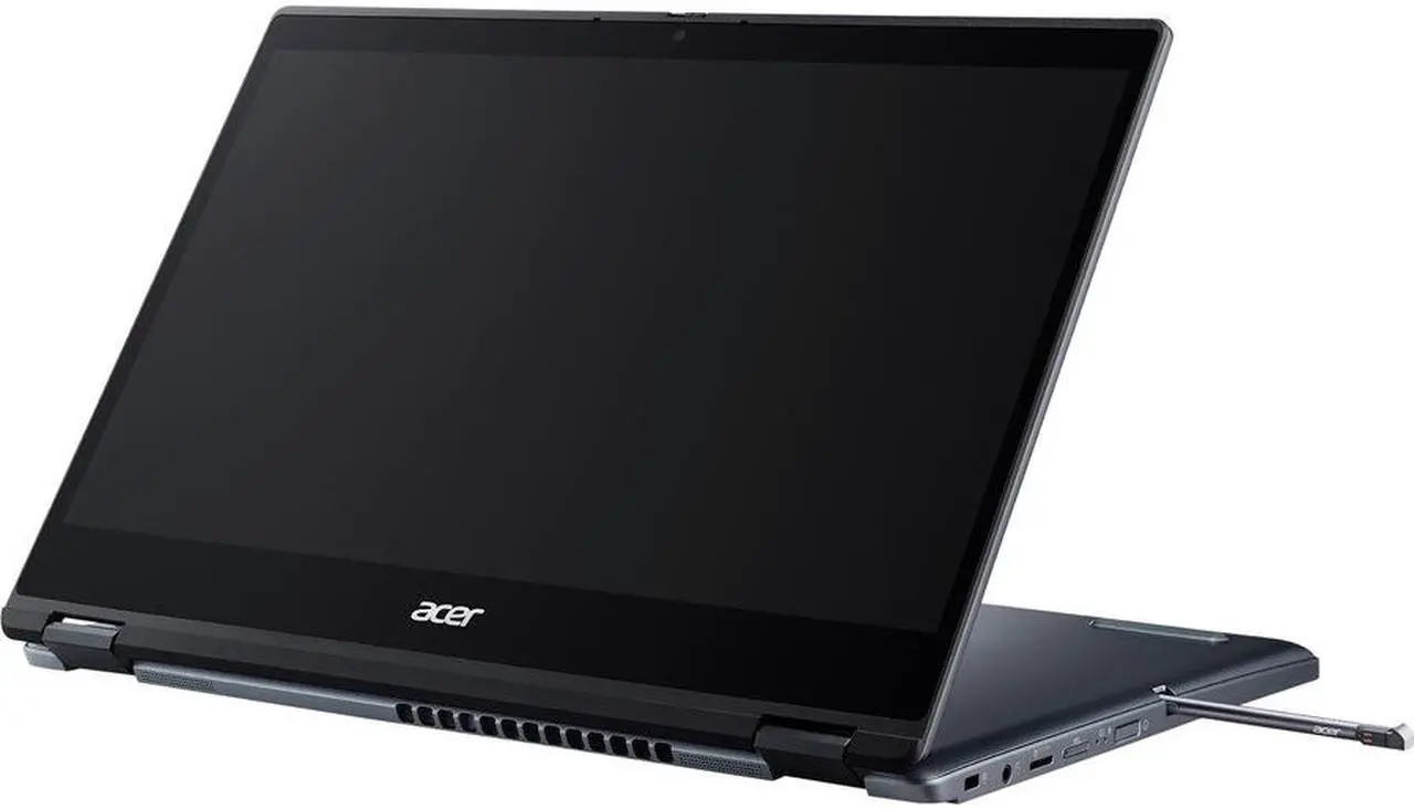 Alt view image 5 of 18 - Acer P414RN-51 TMP414RN-51-5426 14" Touchscreen 2 in 1 Notebook - Full HD - 1920 x 1080 - Intel Core i5 i5-1135G7 Quad-core (4 Core) 2.40 GHz - 8 GB RAM - 256 GB SSD - Slate Blue - Windows 10 Pro