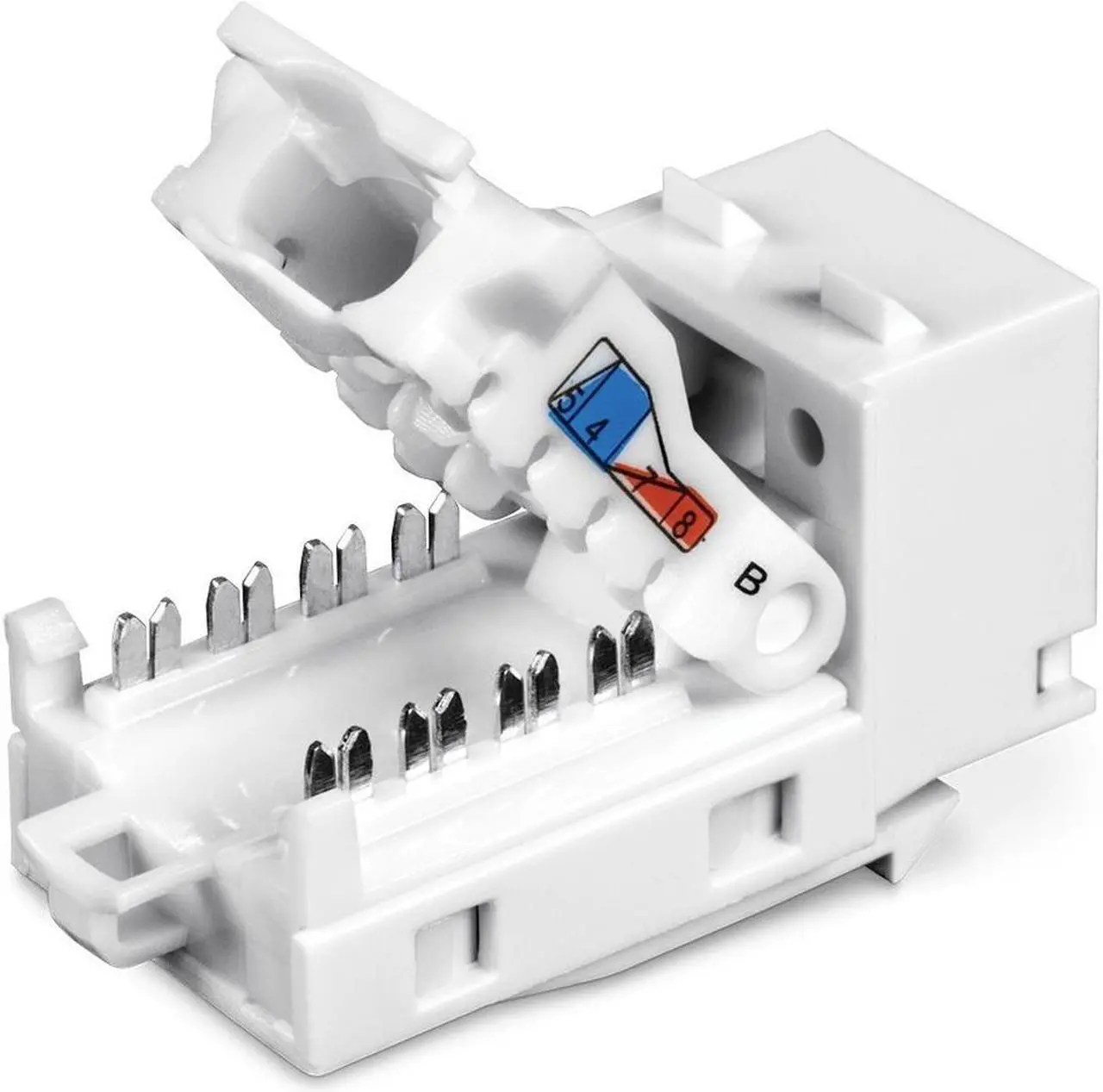 Alt view image 12 of 20 - TRENDnet TC-K25C6 Cat6 Keystone Jack - 25-Pack
