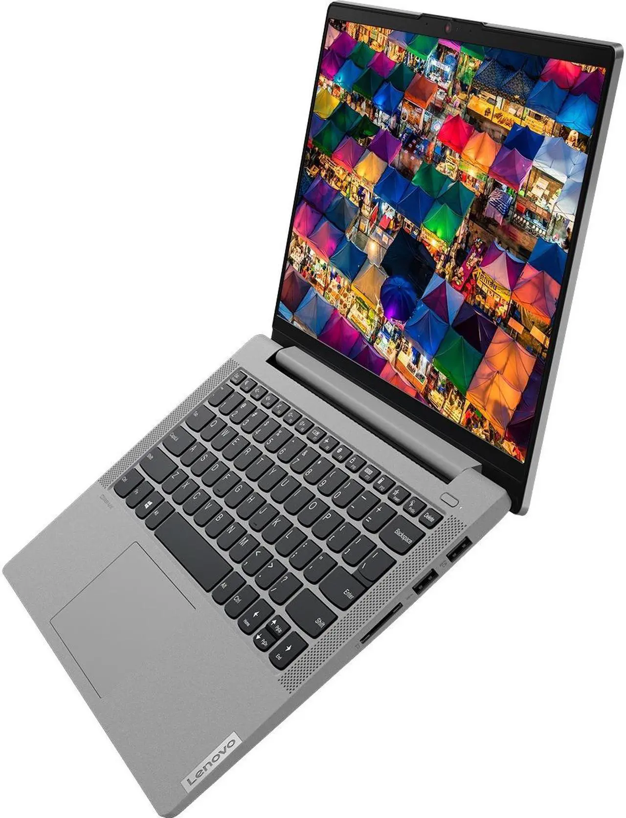 Alt view image 2 of 9 - Lenovo IdeaPad Flex 5 14" 2-in-1 Touchscreen Laptop Intel Core i3-1115G4 8GB RAM 256GB SSD Platinum Gray