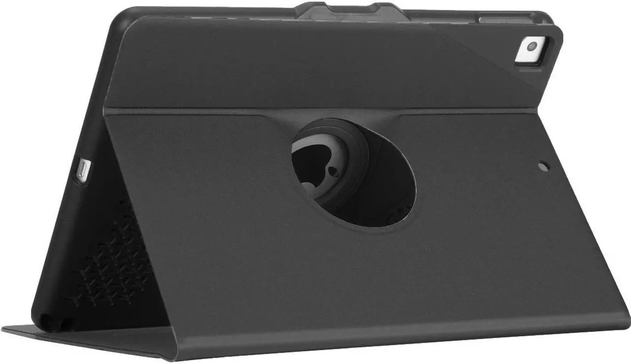 Alt view image 13 of 20 - Targus VersaVu Antimicrobial Slim Case for iPad® (8th and 7th gen.) 10.2-inch (Black) - THZ890GL