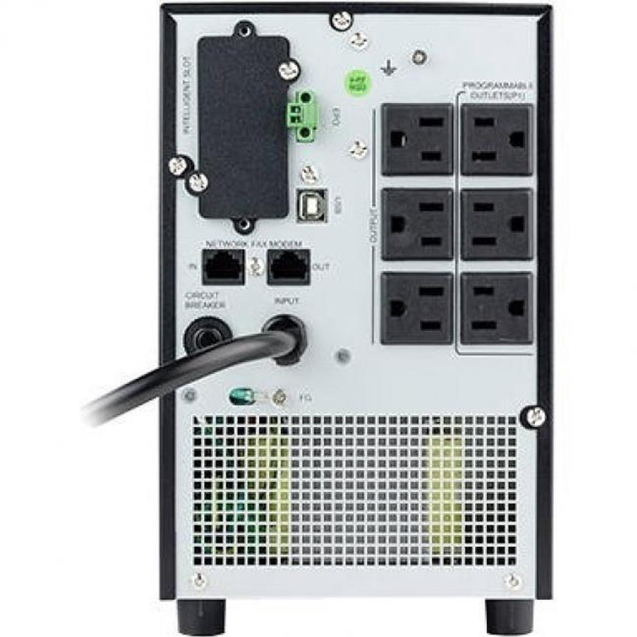 Alt view image 2 of 7 - APC Smart-UPS, Line Interactive, 500VA, Lithium-ion, Rackmount 1U, 120V, 4x NEMA 5-15R outlets, Short Depth - 1U Rack-mountable - 3 Hour Recharge - 2.68 Minute Stand-by - 120 V Input - 120 V AC Output