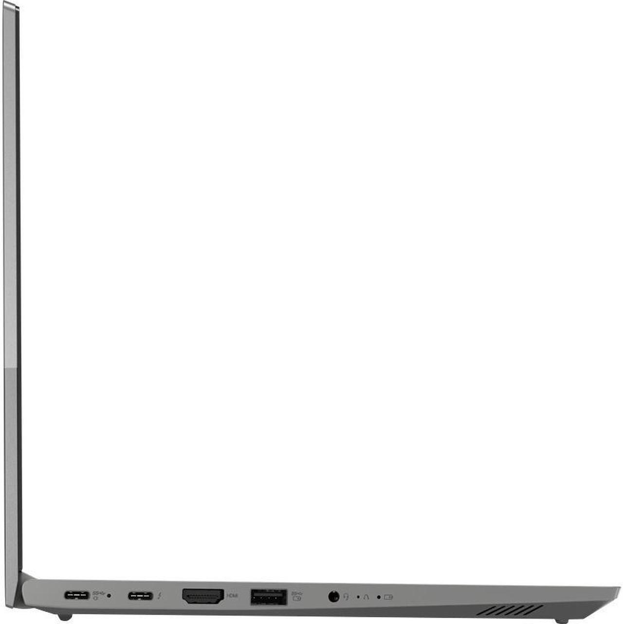 Alt view image 3 of 15 - Lenovo ThinkBook 14 G2 ITL 14" Notebook - Full HD - 1920 x 1080 - Intel Core i5 i5-1135G7 Quad-core (4 Core) 2.40 GHz - 8 GB RAM - 256 GB SSD - Mineral Gray - Windows 10 Pro - 20VD0033US