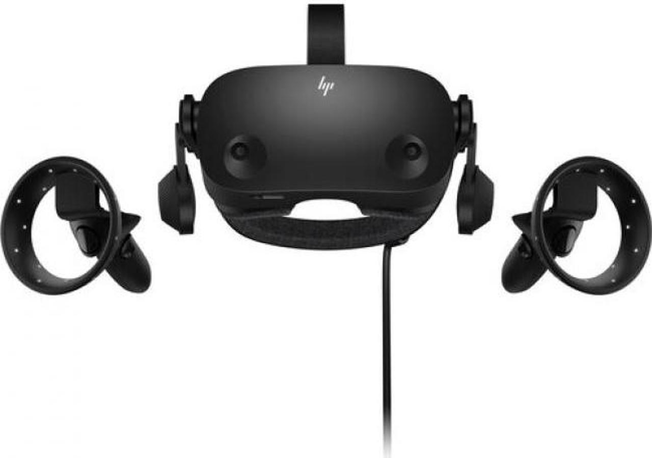 Alt view image 2 of 20 - HP Reverb G2 VR Headset with Controller, Adjustable Lenses & Speakers from Valve, 2160 x 2160 LCD Panels, for Gaming, Ergonomic Design, 4 Cameras, Compatible with SteamVR & Windows Mixed Reality