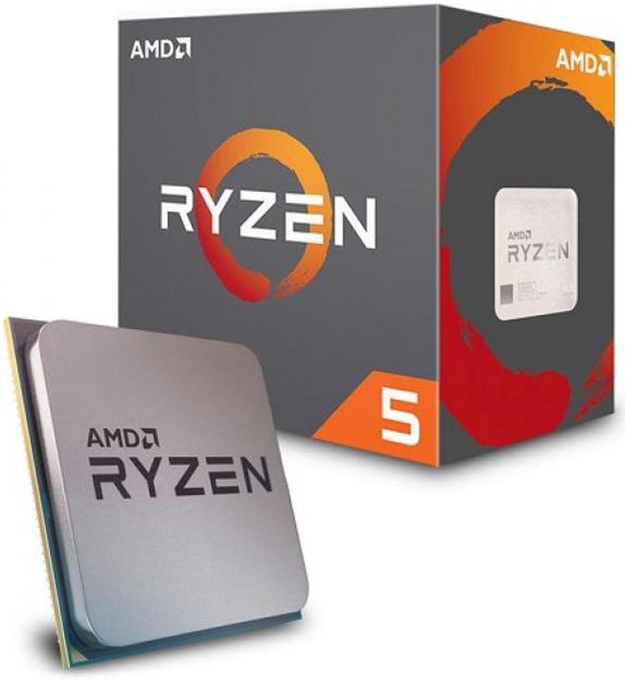 Alt view image 7 of 7 - AMD Desktop Ryzen 5 1600 65W AM4 Processor with Wraith Stealth Cooler