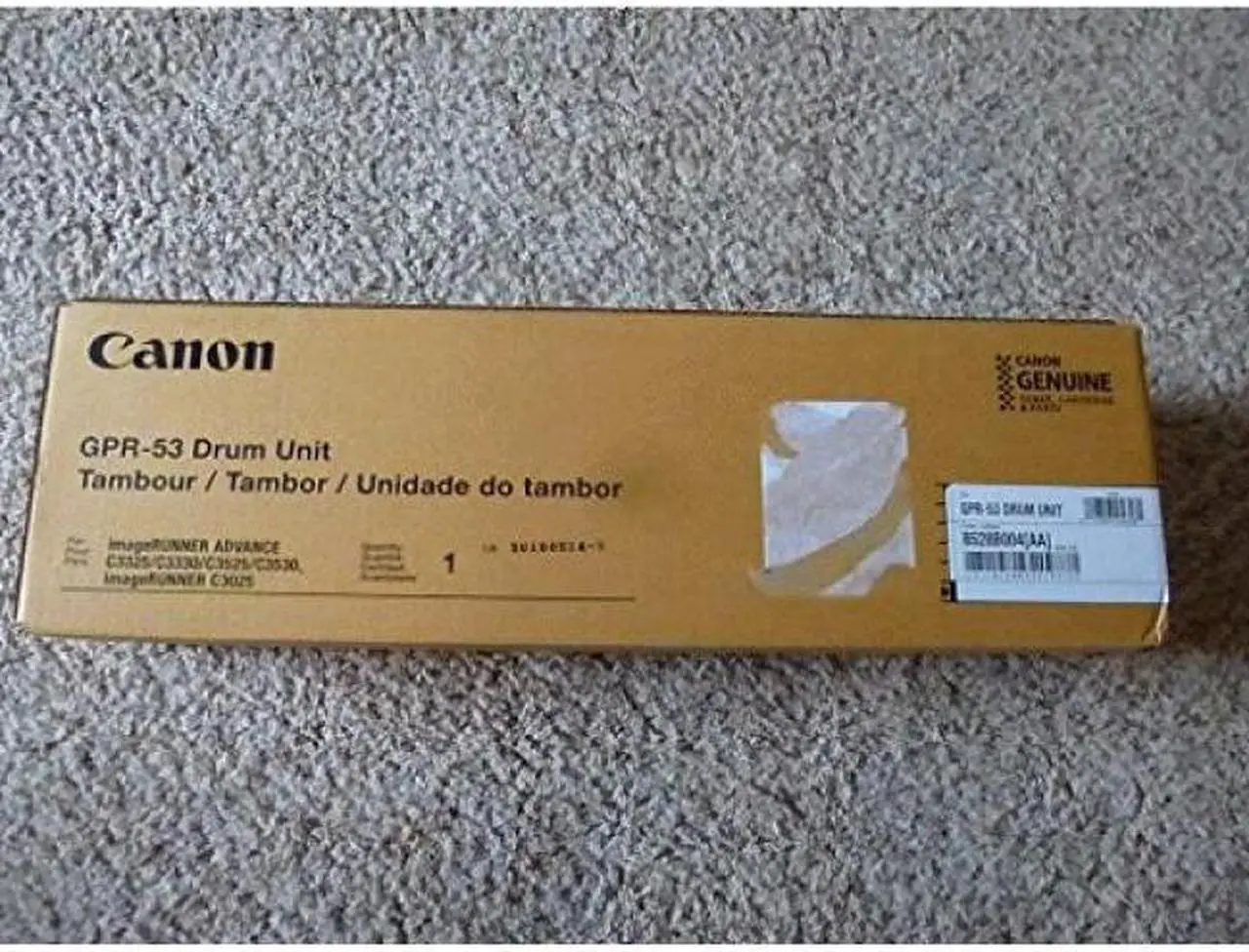 Alt view image 2 of 3 - Canon 8528B004aa Drum Unit (Black) in Retail Packaging
