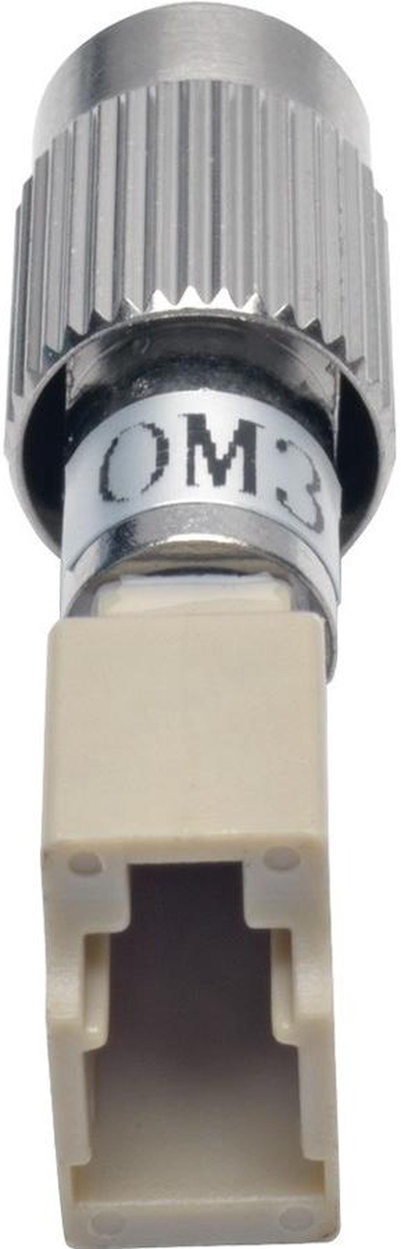 Alt view image 5 of 9 - Tripp Lite T020-001-LC10G FC to LC 50/125 OM3 10 Gb Adapter for Multi-Function Optical Fiber Cable Tester (M/F)