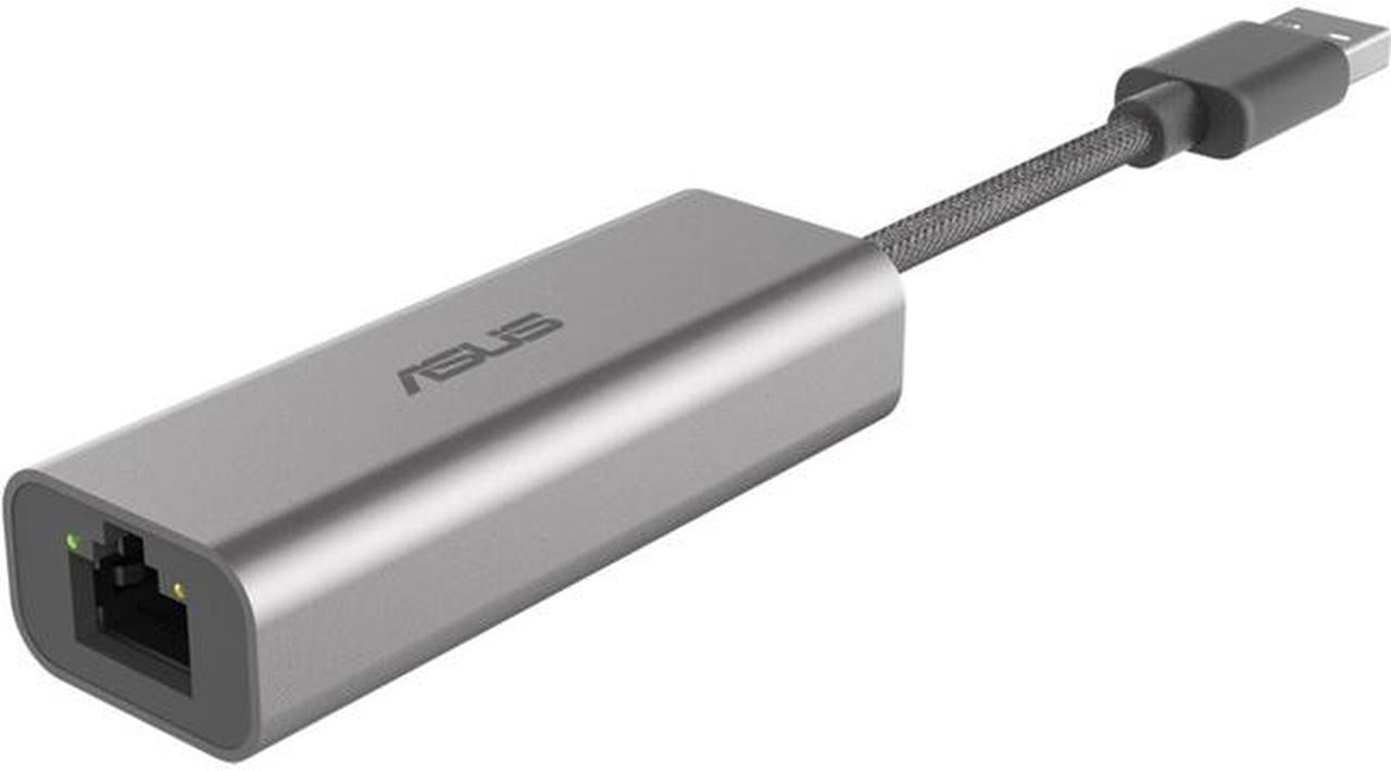 Asus USB-C2500 2.5Gigabit Ethernet Adapter - USB 3.2 (Gen 1) Type A - 1 Port(s) - 1 - Twisted Pair