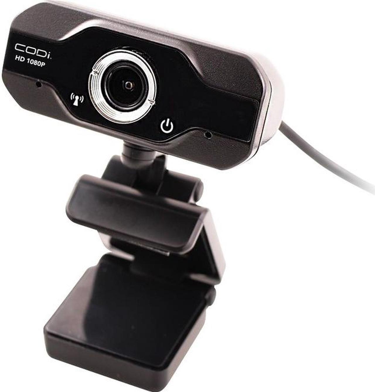 Alt view image 3 of 19 - CODi Aquila HD 1080P Fixed Focus Webcam Black (A05024)