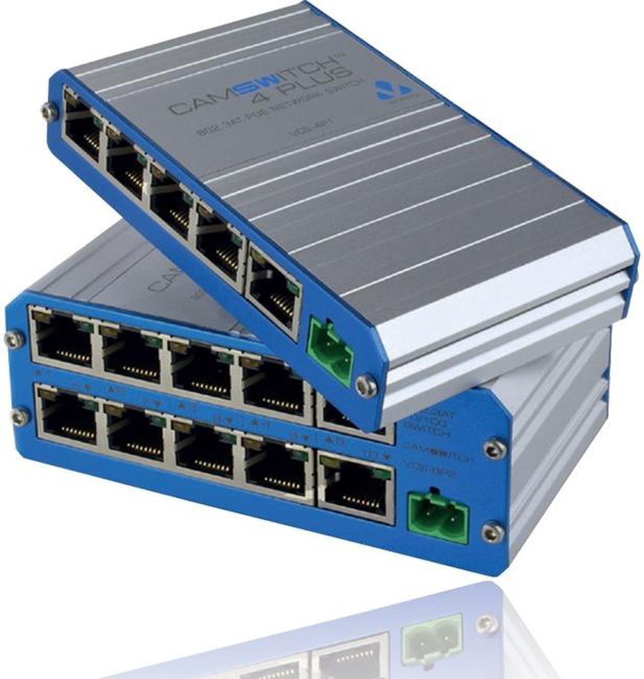 Alt view image 6 of 8 - Veracity Camswitch Plus Vcs-4P1 Ethernet Switch