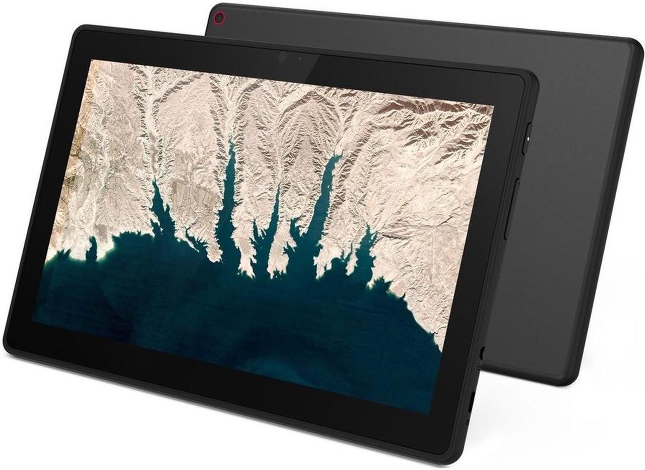 Alt view image 2 of 20 - Lenovo 10e 82AM000EUS Chromebook Tablet - 10.1" WUXGA - MediaTek Cortex A73 MT8183 Quad-core (4 Core) 2 GHz - 4 GB RAM - 32 GB Storage - Chrome OS - Iron Gray - MediaTek SoC Platform SoC - 1920 x