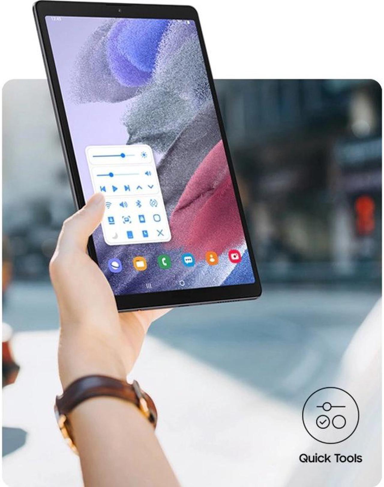 Alt view image 5 of 20 - Samsung Galaxy Tab A7 Lite SM-T220 Tablet - 8.7" WXGA+ Quad-core (4 Core) 2.30 GHz - 3 GB RAM - 32 GB Storage - Android 11 - Dark Gray - MediaTek SoC - Upto 1 TB microSD Supported - 1340 x 800 -