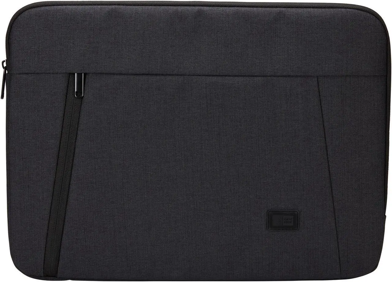 Alt view image 4 of 20 - Case Logic Huxton Carrying Case (Sleeve) for 15.6" Notebook - Black - Polyester - 11.6" Height x 15.7" Width x 1.2" Depth