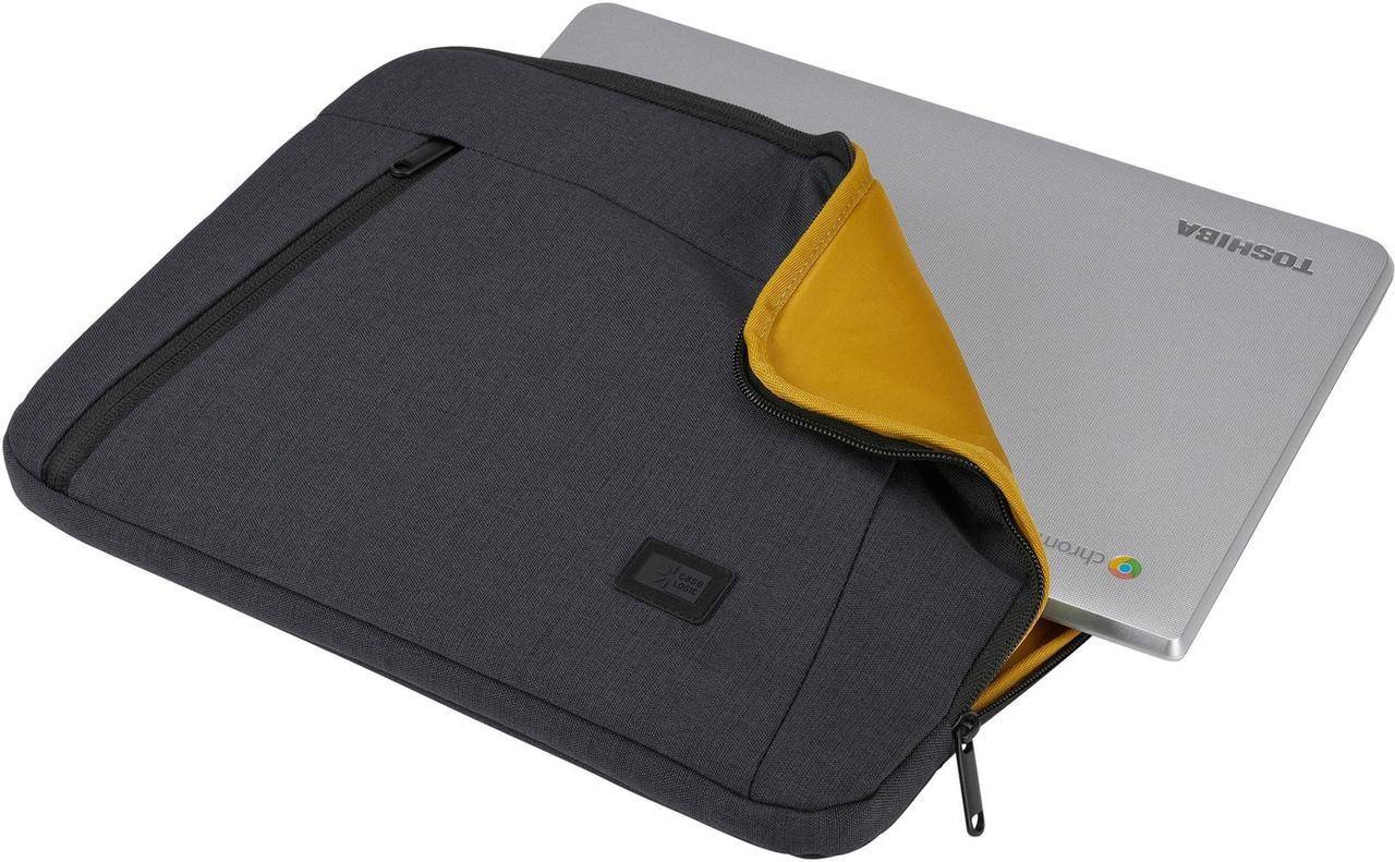 Alt view image 5 of 12 - Case Logic Huxton Carrying Case Sleeve for 13.3" Notebook Accessories Black 3204638