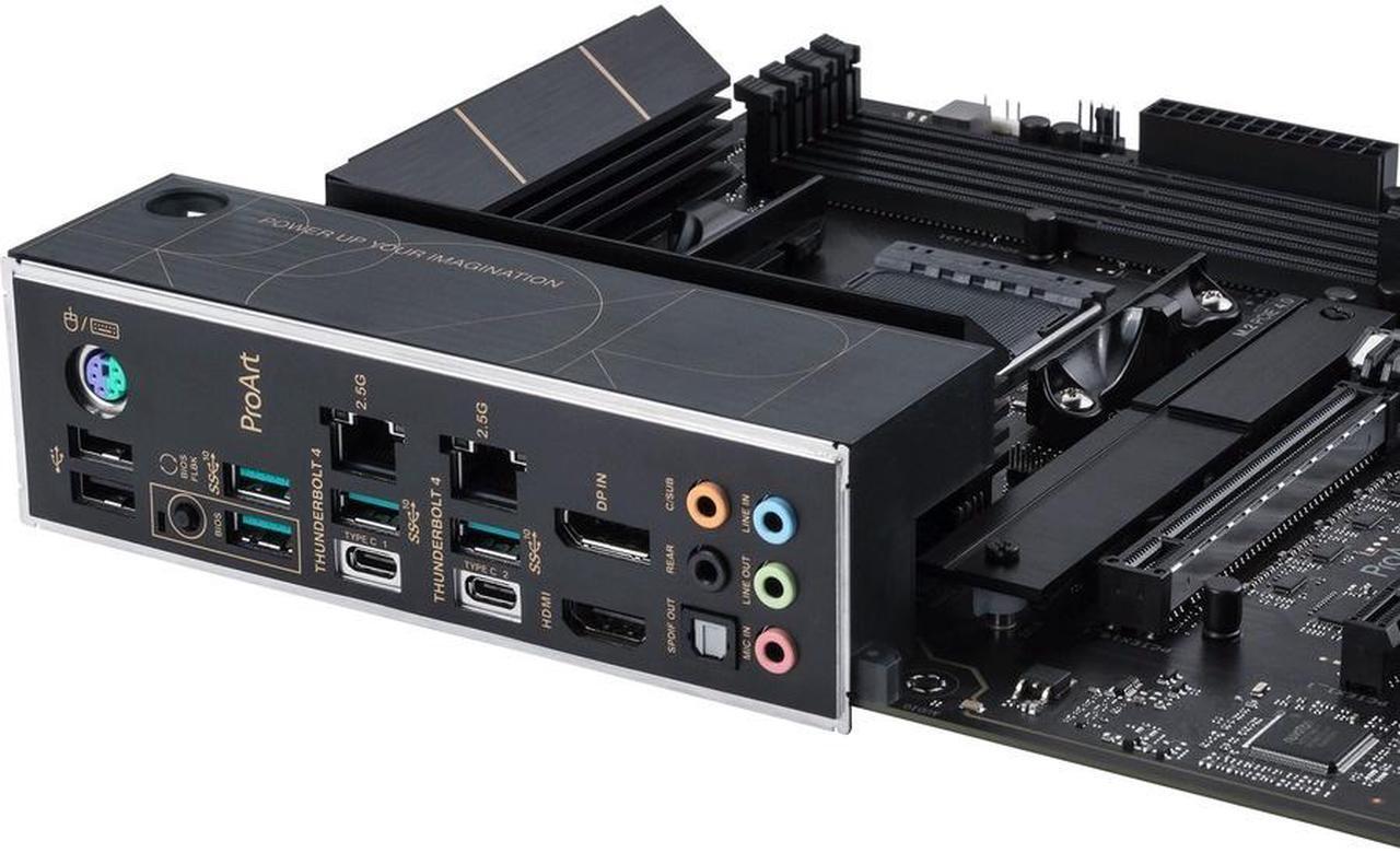Alt view image 2 of 7 - ASUS ProArt B550-CREATOR AM4 AMD B550 USB 3.0 HDMI ATX AMD Motherboard